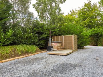 Fully-serviced hardstanding touring pitch