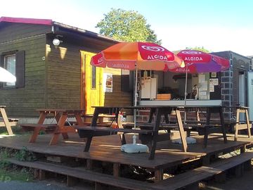 Snack bar terrace