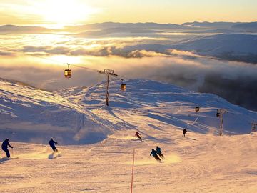 Skiing