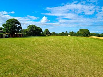 View over campsite