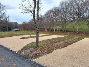 Neatly landscaped pitches