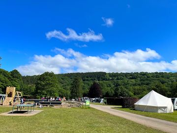 Pitches, play park, and table tennis