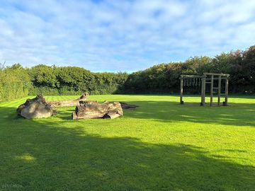 On site playing field and equipment