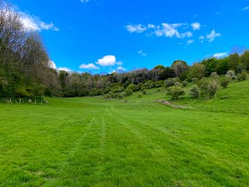 Grassy valley pitches