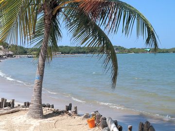 Five minutes' walk from the beach