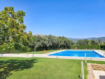 Swimming pool with a view