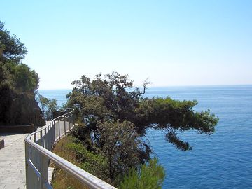 A stunning view of cinque terre national park