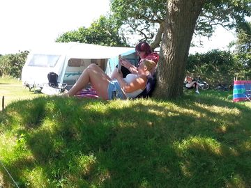 Nice to relax in the shade