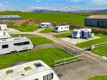 Fully-serviced pitches