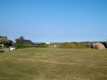 Spacious open pitches