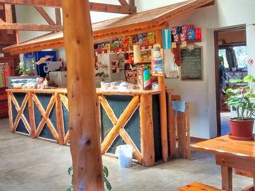 Dining room and shop