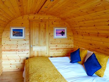 Cozy bed and underfloor heating
