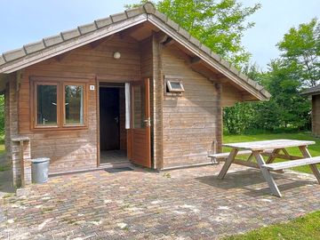 Exterior of the shepherd's hut