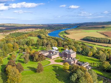 Looking towards the river tweed