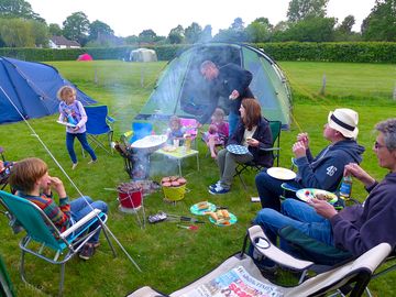Evening barbecue