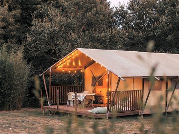 Tent exterior