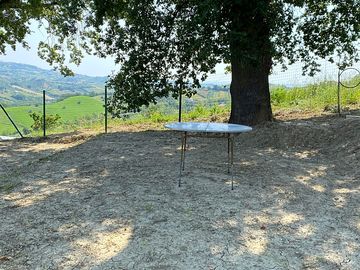 Parking area for vans or tents