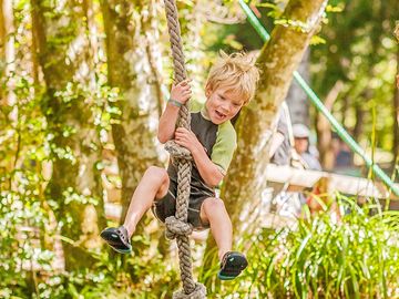 Fun in the adventure playgrounds