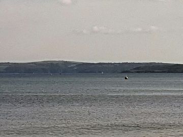 A view from the shoreline