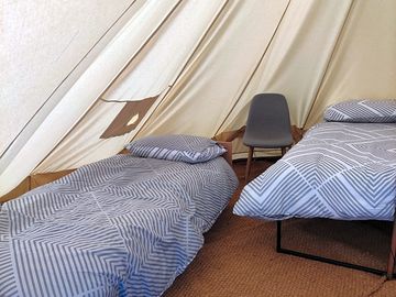 Bedding provided