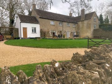 In the ground of a historic cottage