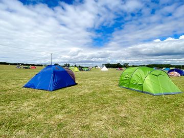 Spacious campsite