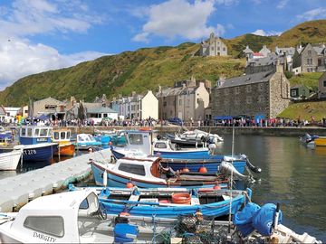 Gardenstown harbour