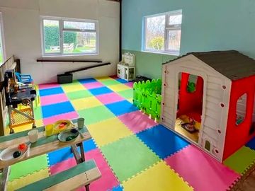 Under 5's area within the games room