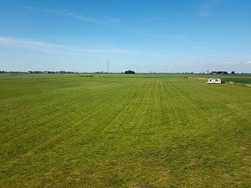 Level grass pitches