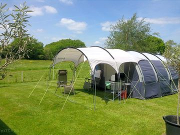 Large spacious pitches with electricity