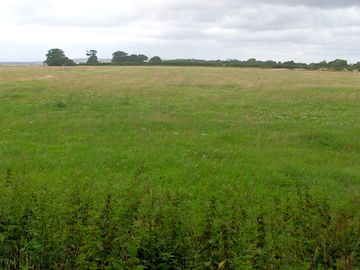 Looking towards the site