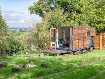 View from the horsebox