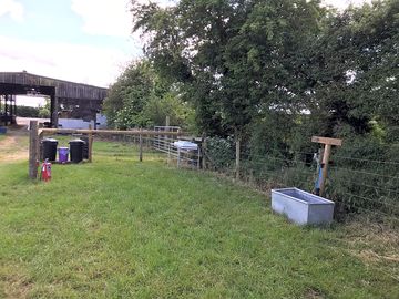 Our washing up, water and refuse area