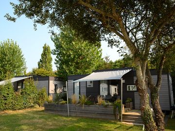 View of the holiday homes