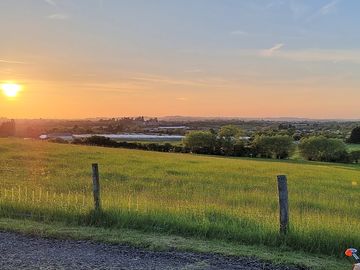View from top hill pitch