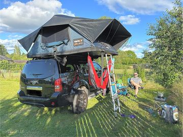 Tent box set up