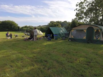 Spacious pitches close to the jurassic coast