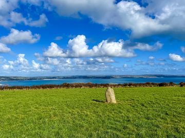 Grassy pitches and views