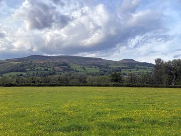 View of the hills