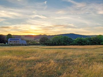 Visitor image of the sunset from their pitch