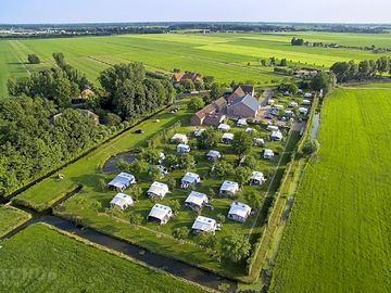 Aerial view of the site