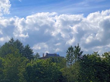 Borthwick castle view