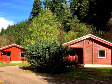 Spacious lodges