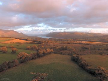 An autumn day looking over skiddaw