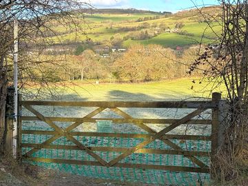 View from our entrance