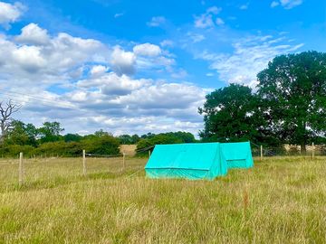 Ready tents available with camp beds - up to 4 people per tent. sleeping bags available on request.