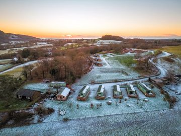 Looking west towards the setting sun