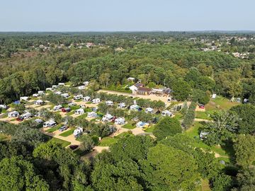 Aerial view of the site