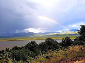 Rainbow over the lake