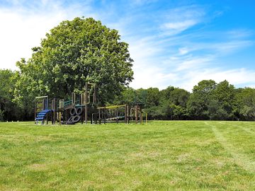 Playground for children staying at the site